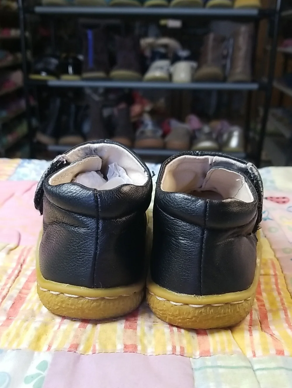 Livie & Luca Black Leather Soft London Boots Size 5